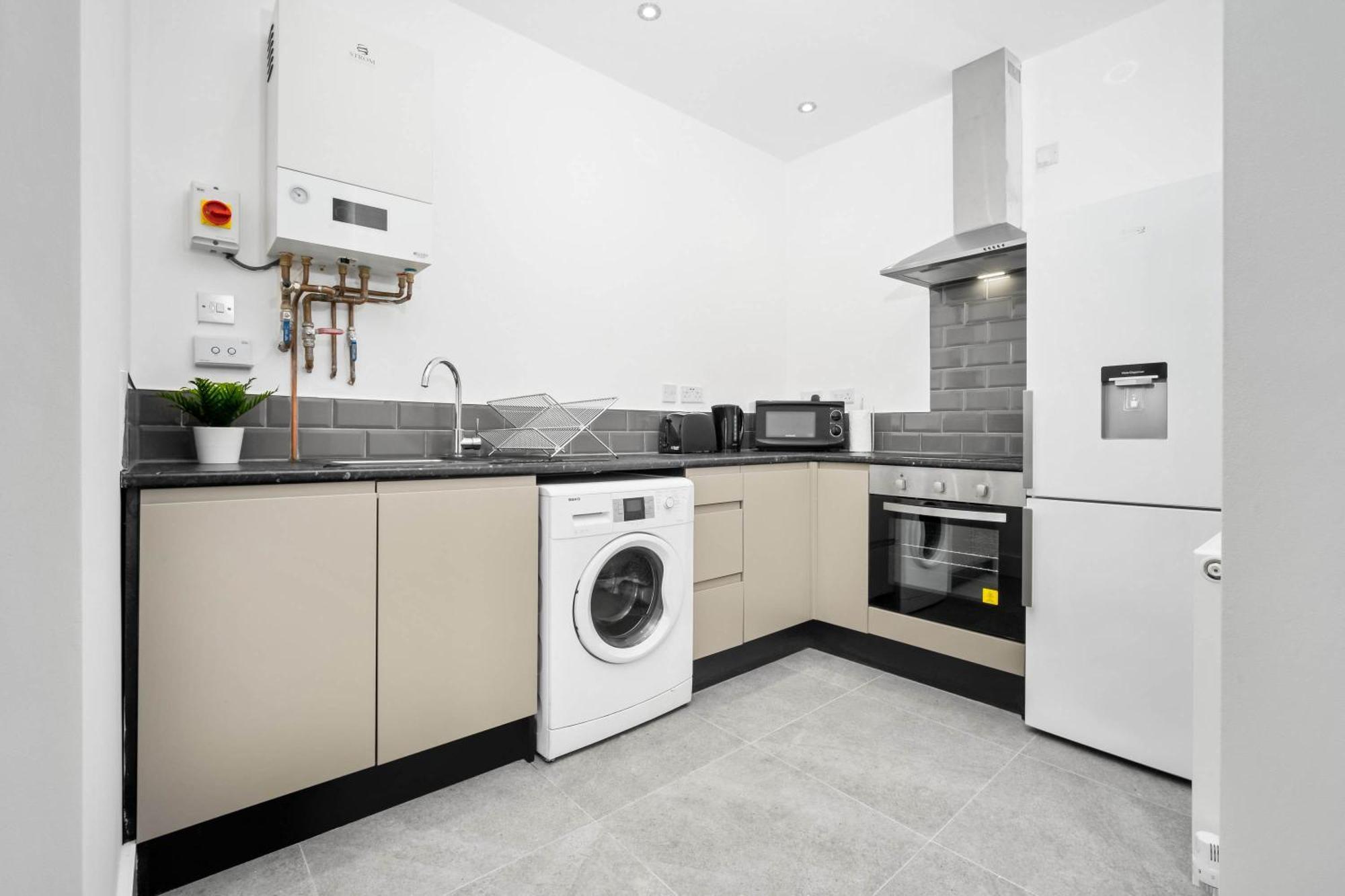 Stylish Apartment - Free Wifi & Netflix - On Street Parking - Double Bed - 49Ag Rowley Regis Buitenkant foto