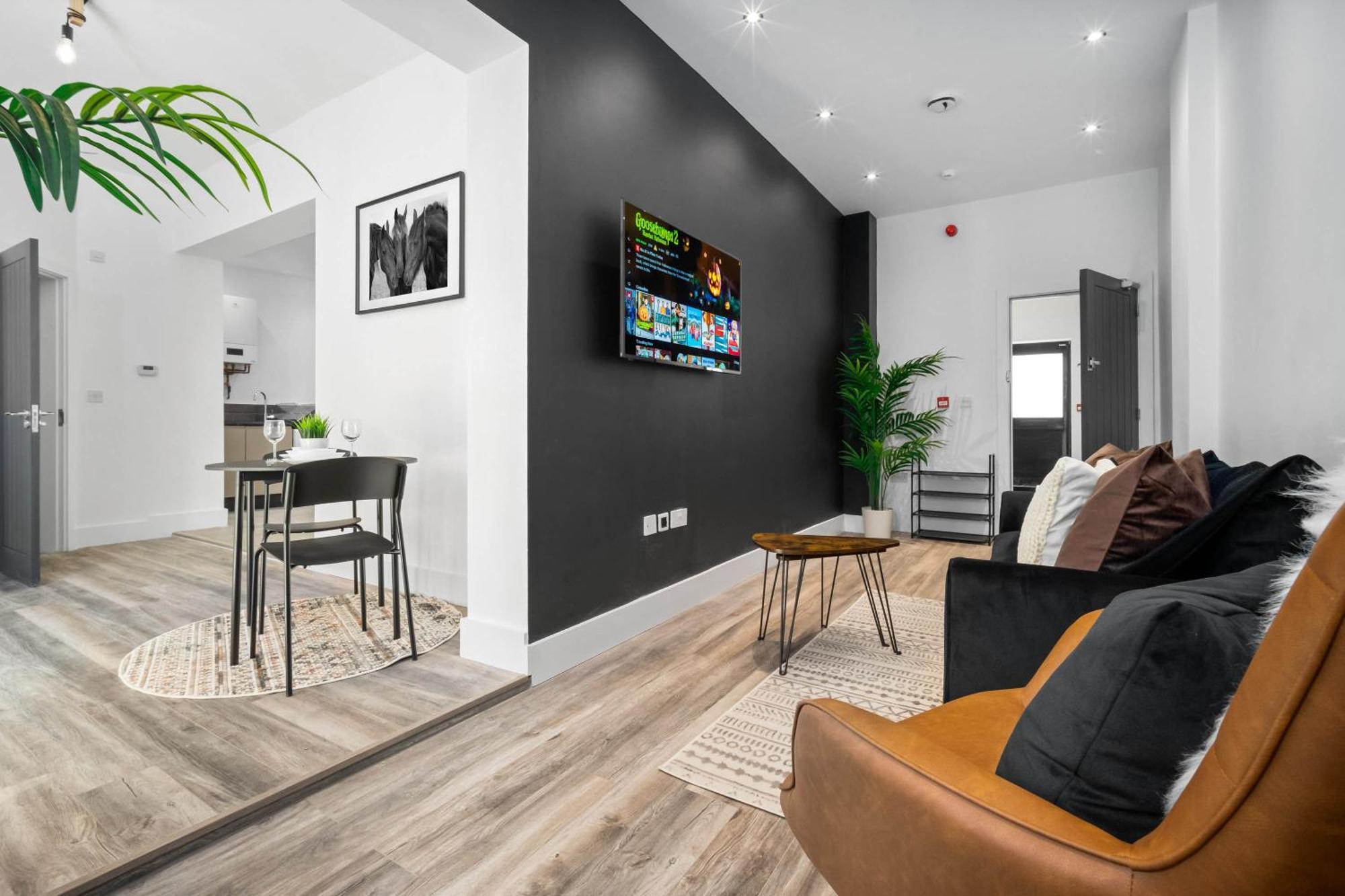 Stylish Apartment - Free Wifi & Netflix - On Street Parking - Double Bed - 49Ag Rowley Regis Buitenkant foto
